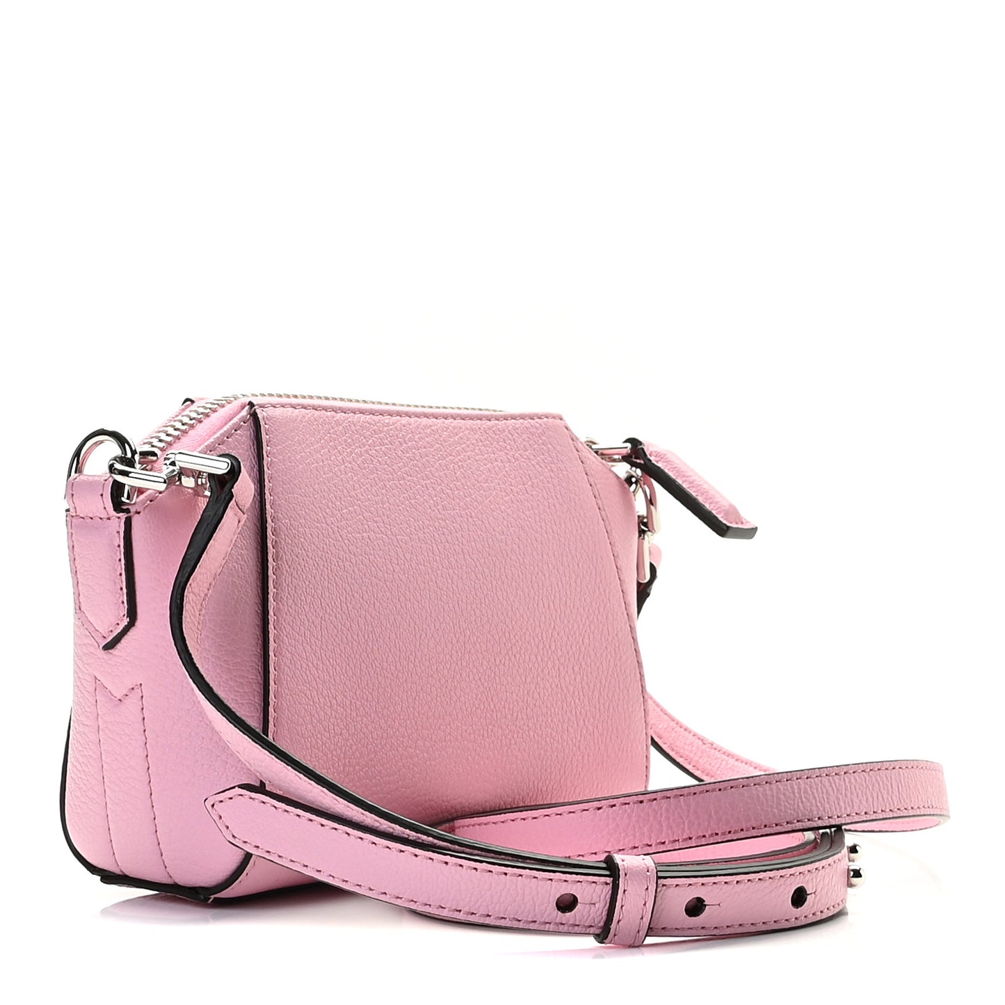 Sugar Goatskin Nano Antigona Bright Pink