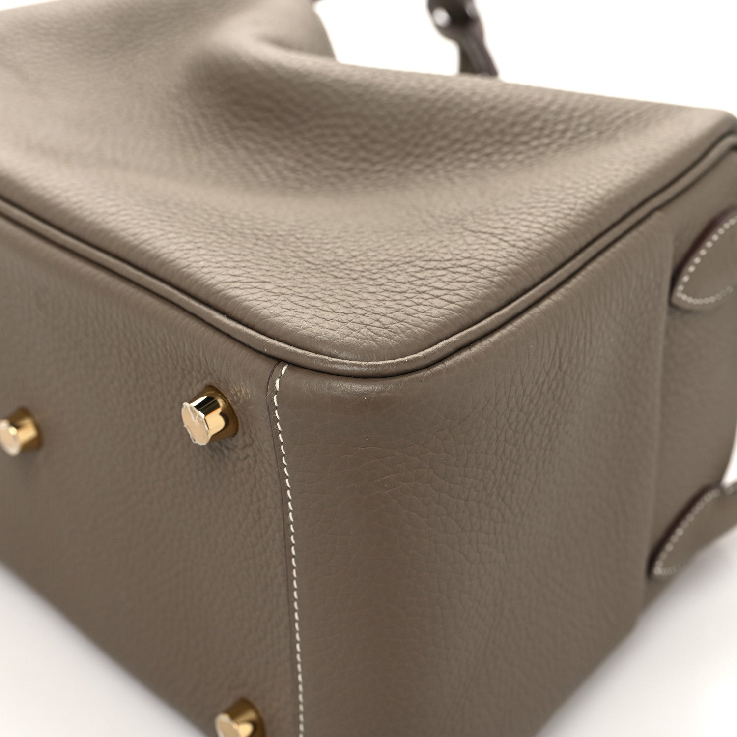 Hermes Taurillon Clemence Lindy 26 Etoupe 12 of 13