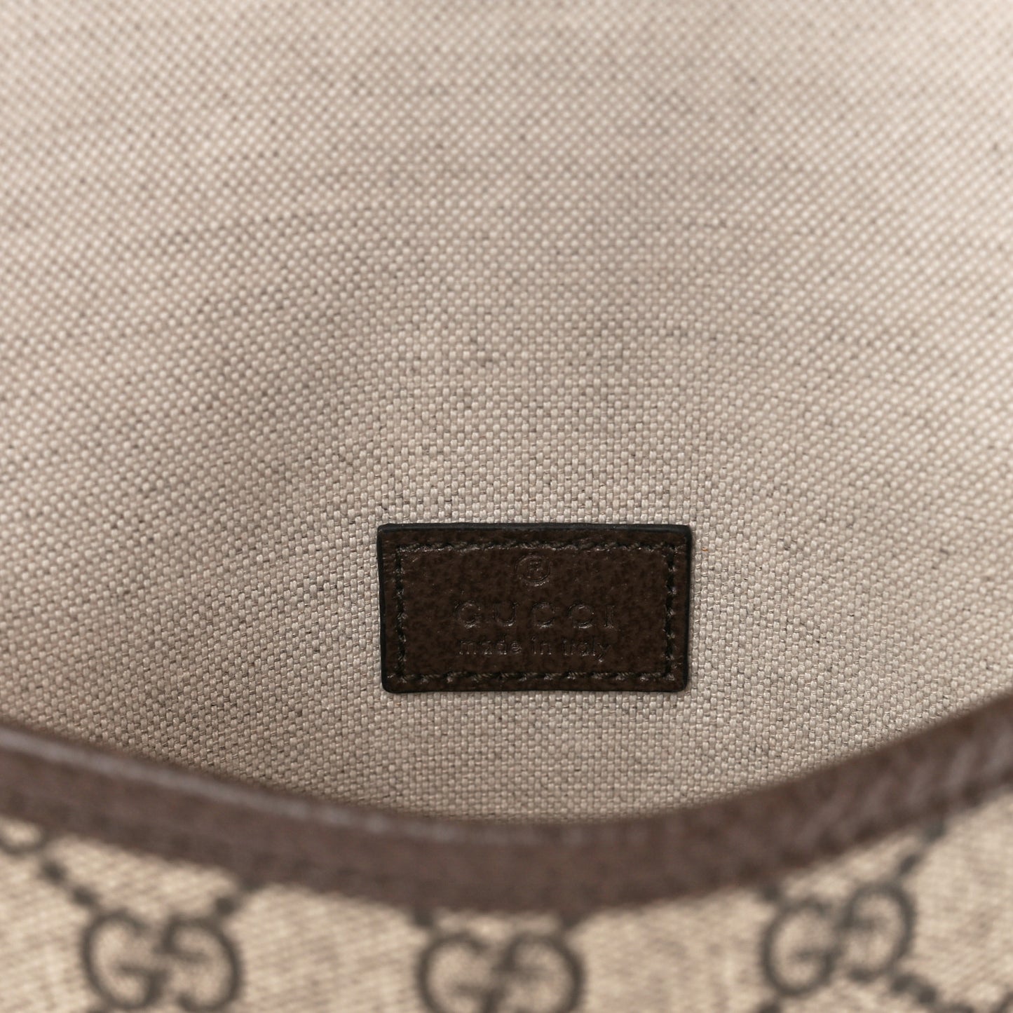 GG Supreme Monogram Web Medium Neo Vintage Flap Messenger Bag Beige New Acero