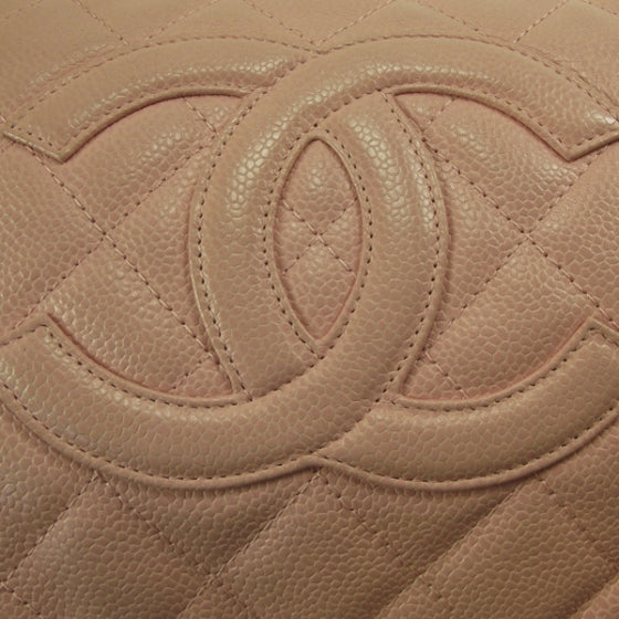 Caviar Quilted Hobo Pink
