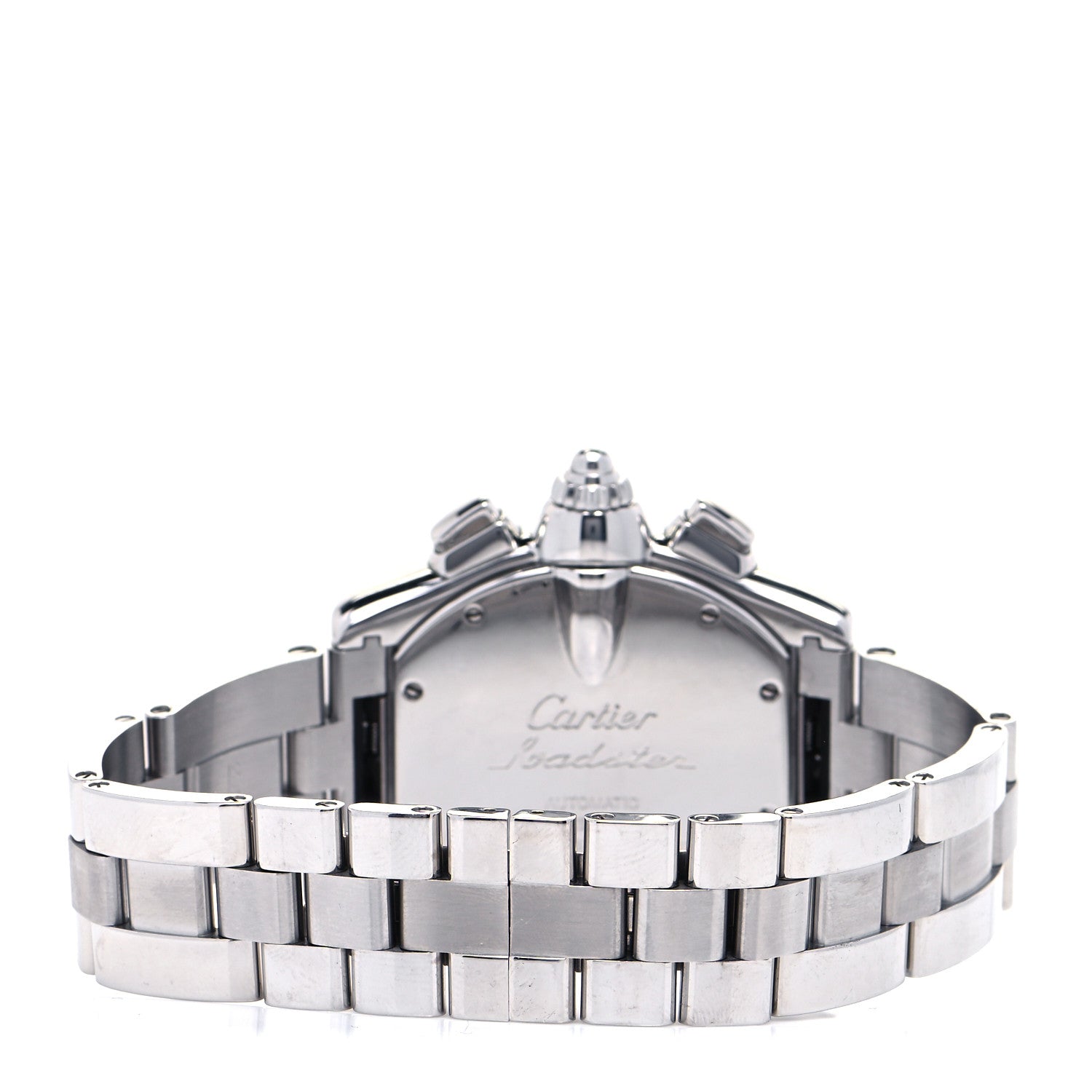 Cartier Stainless Steel 42mm Roadster Chronograph Automatic Watch 3 of 4