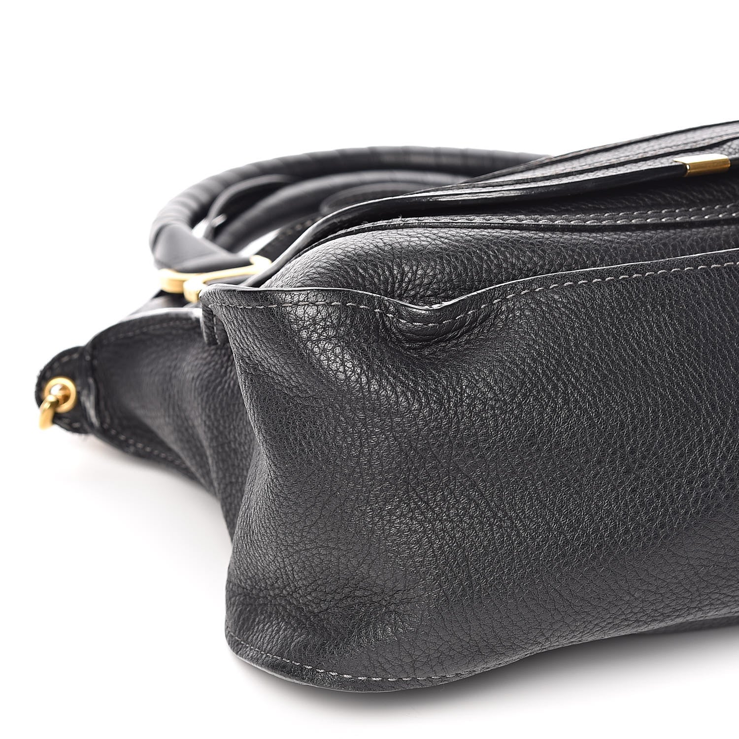 Chloe Calfskin Medium Marcie Satchel Black 15 of 17