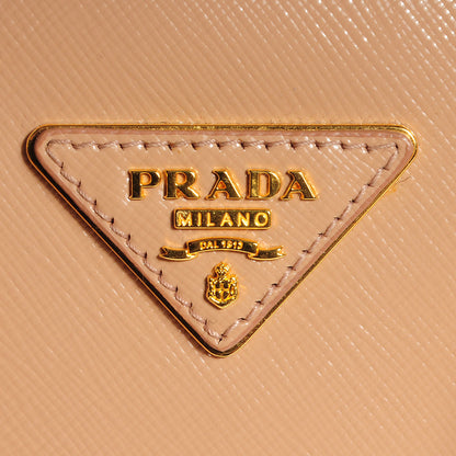 Prada Saffiano Vernice Promenade Dome Tote Cammeo 6 of 9