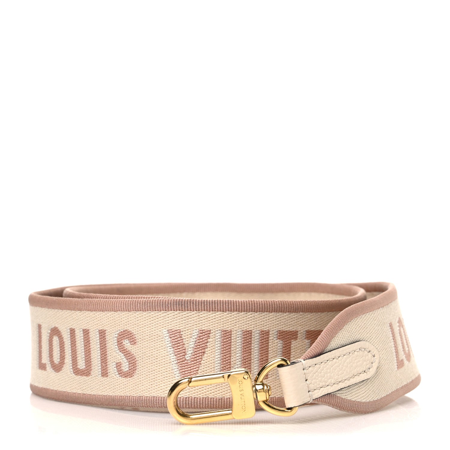 Louis Vuitton Jacquard Diane Shoulder Strap Creme Beige 1 of 3