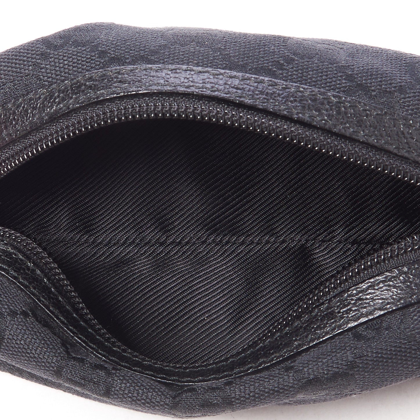 Gucci Monogram Small Cosmetic Case Black 6 of 9