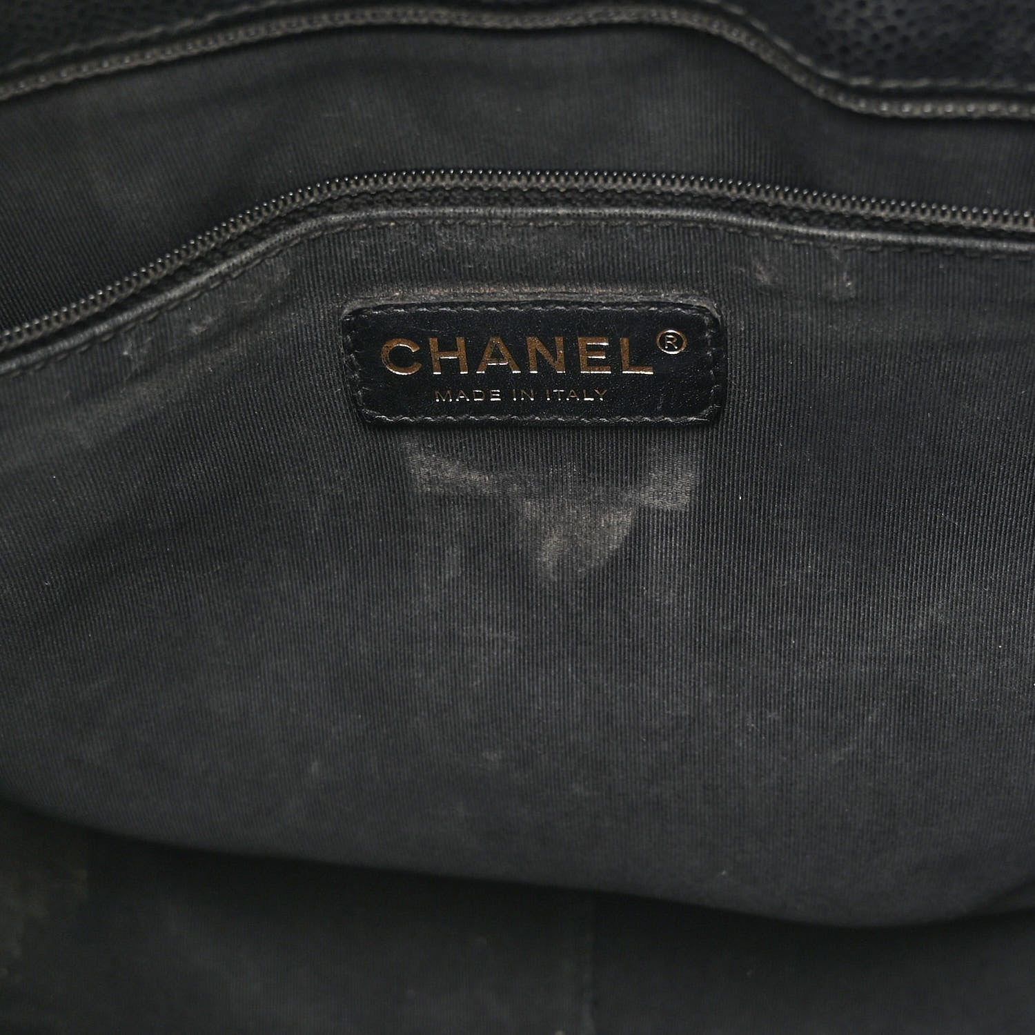 Chanel Caviar Quilted Grand Shopping Tote GST Black 8 of 11