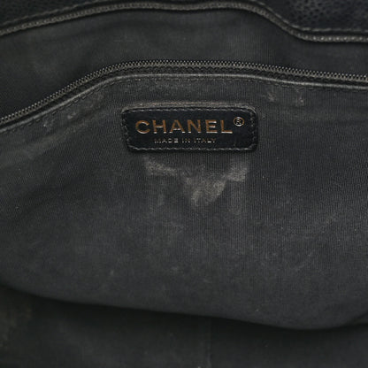 Chanel Caviar Quilted Grand Shopping Tote GST Black 8 of 11