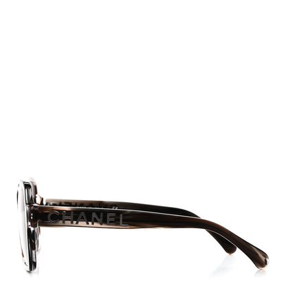 Chanel Acetate Square Sunglasses 5408-A Brown 3 of 8
