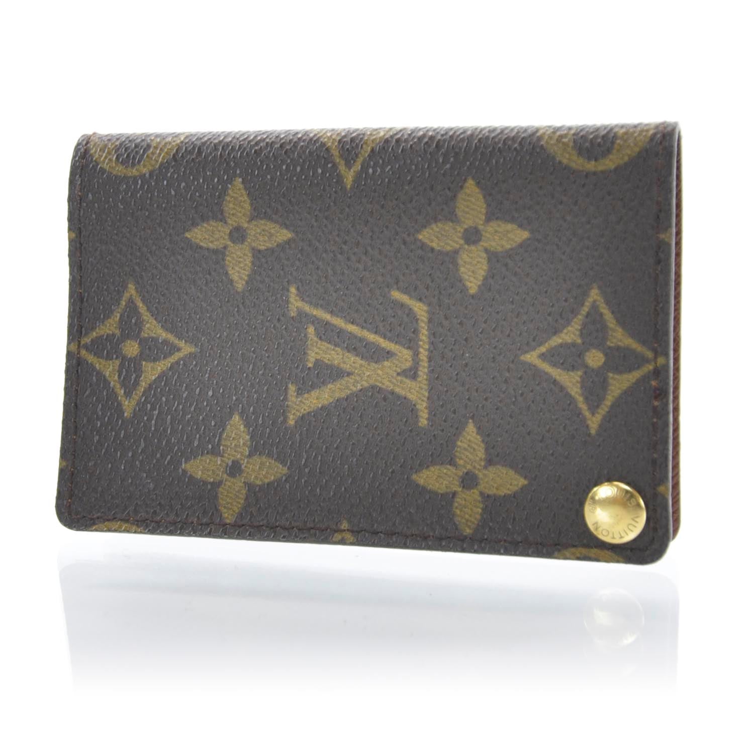 Louis Vuitton Monogram Credit Card Photo Holder Wallet 3 of 6