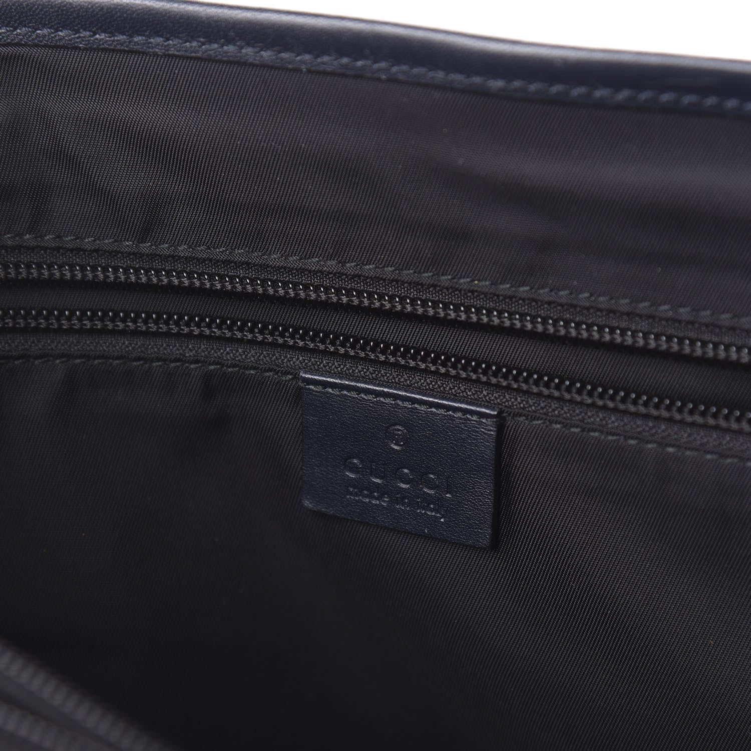 Gucci GG Plus Monogram Messenger Diaper Bag Navy 8 of 11