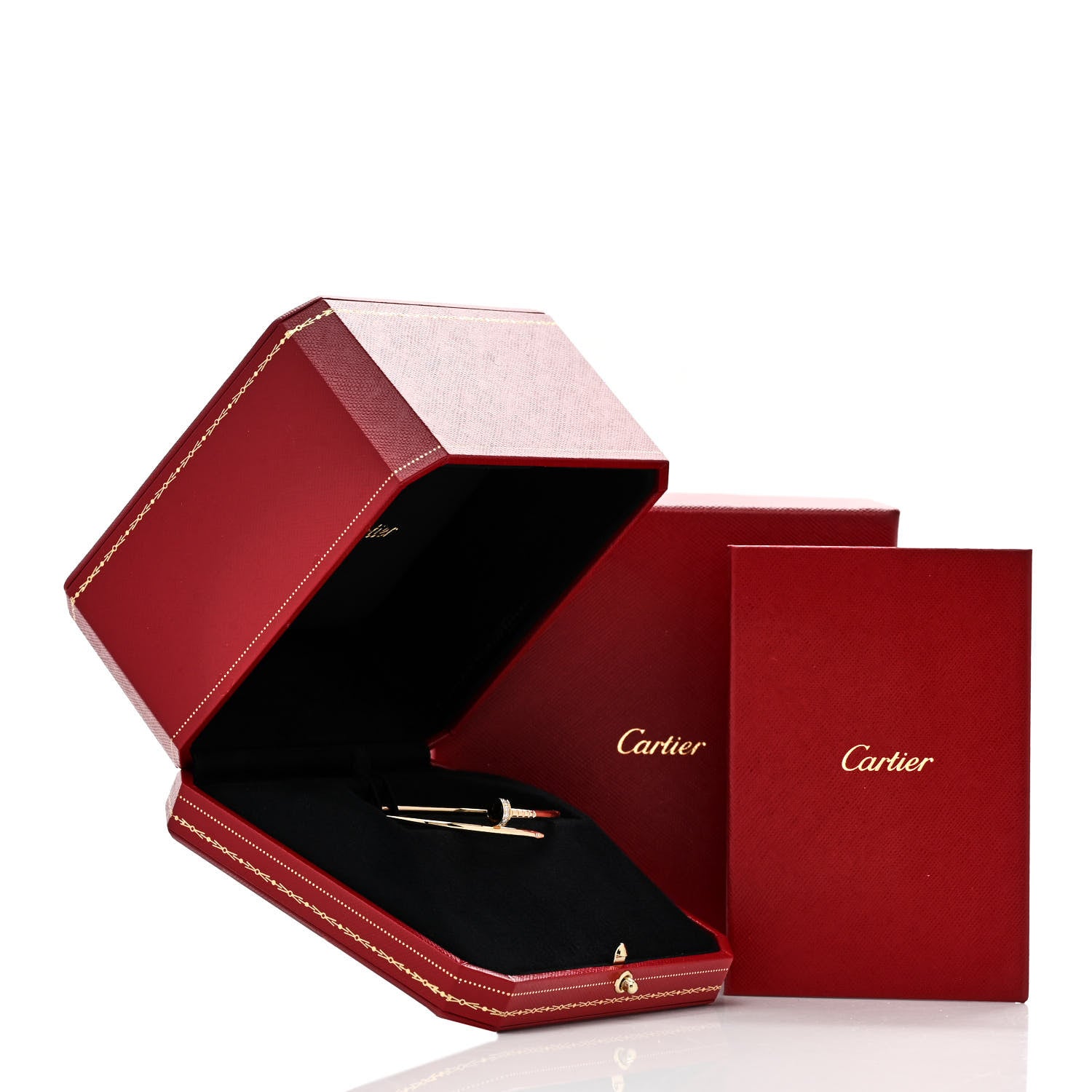 Cartier 18K Yellow Gold Diamond Small Juste Un Clou Bracelet 5 of 5