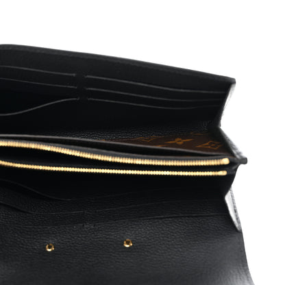 Louis Vuitton Monogram Pallas Wallet Black 5 of 6