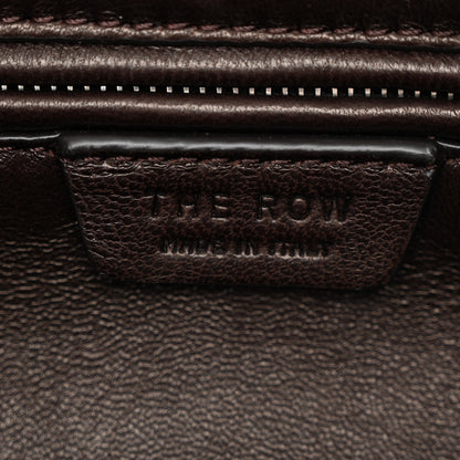 The Row Nappa Astra Bowling Bag Dark Brown Ans 6 of 9