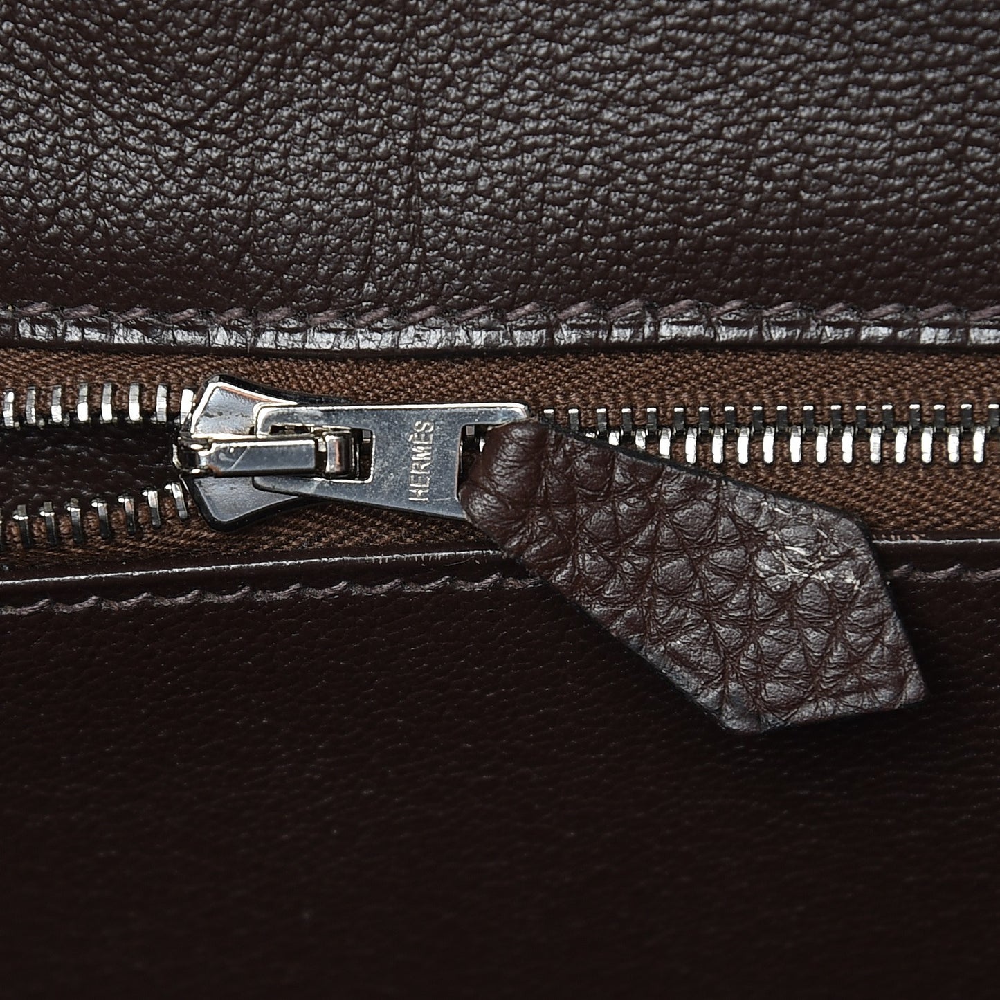 Togo Birkin 35 Chocolate