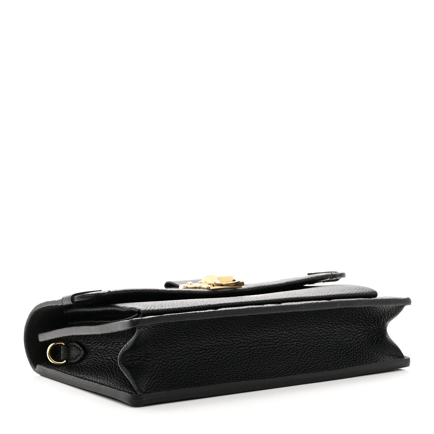 LOUIS VUITTON Empreinte Vavin Chain Wallet Black