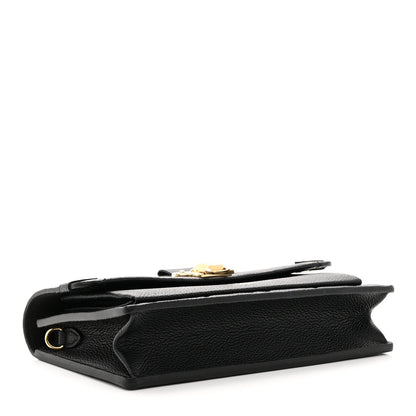 Louis Vuitton LOUIS VUITTON Empreinte Vavin Chain Wallet Black 4 of 9