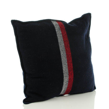 Louis Vuitton Wool Cashmere LV City Cushion Navy 3 of 4