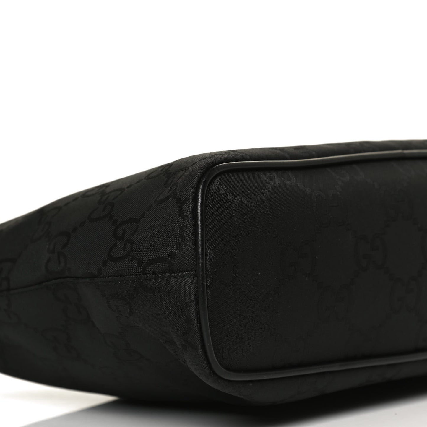 Nylon Monogram Small Hobo Black
