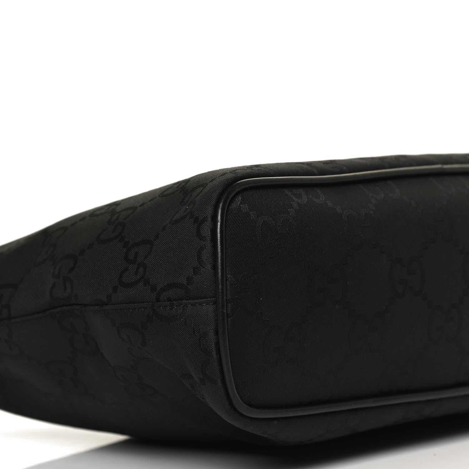 Gucci Nylon Monogram Small Hobo Black 8 of 9