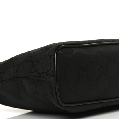 Gucci Nylon Monogram Small Hobo Black 8 of 9