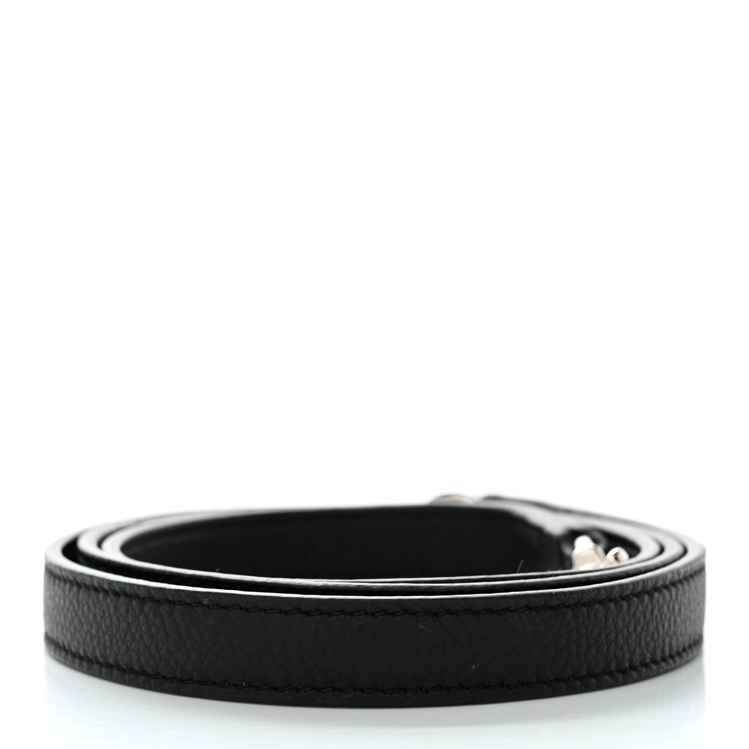 Saint Laurent Calfskin Shoulder Strap Black 2 of 3