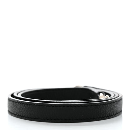 Saint Laurent Calfskin Shoulder Strap Black 2 of 3