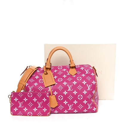Louis Vuitton Calfskin Monogram Speedy P9 Bandouliere 40 Agate 13 of 13
