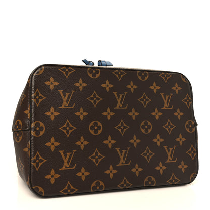 Louis Vuitton Monogram Neonoe MM Blue Jean 4 of 8