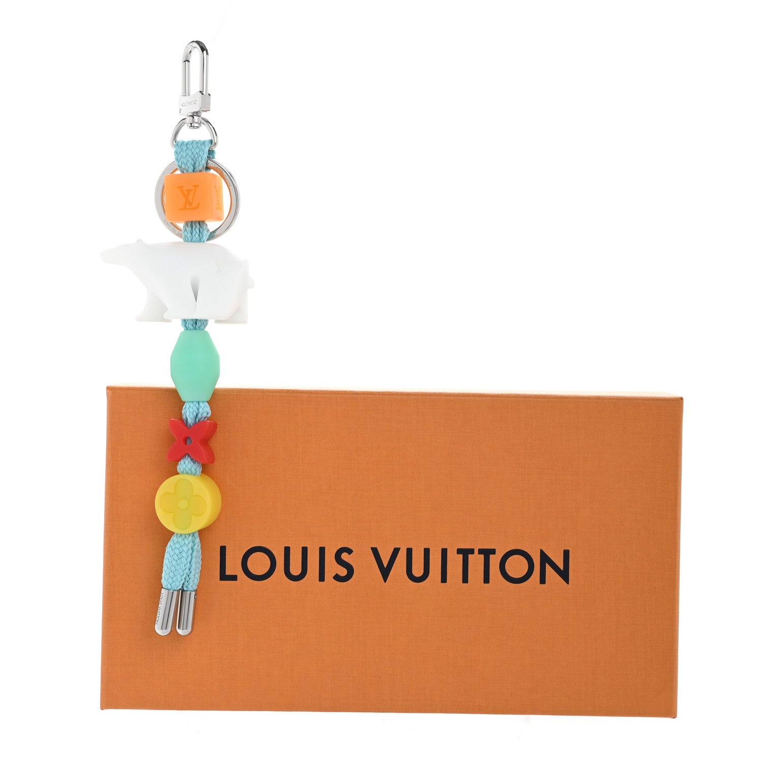 Louis Vuitton Play Polar Bear Key Holder Bag Charm Multicolor 5 of 5
