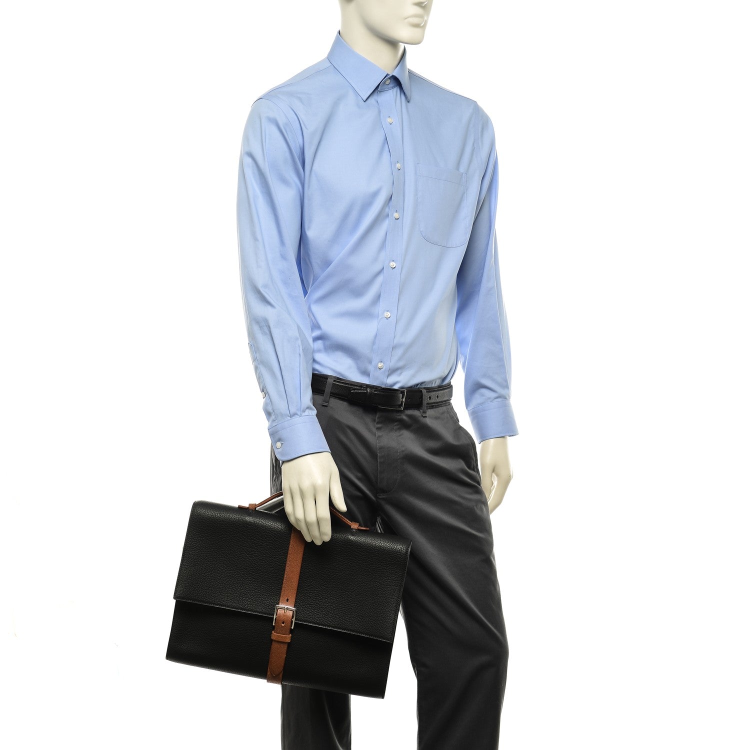 Hermes Fjord Etriviere Meeting II 38 Document Holder Black 2 of 8