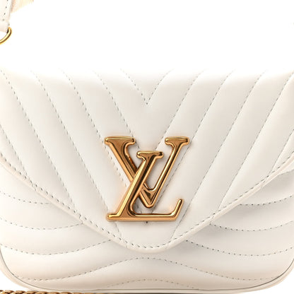 Louis Vuitton Calfskin New Wave Multi Pochette Snow 7 of 9