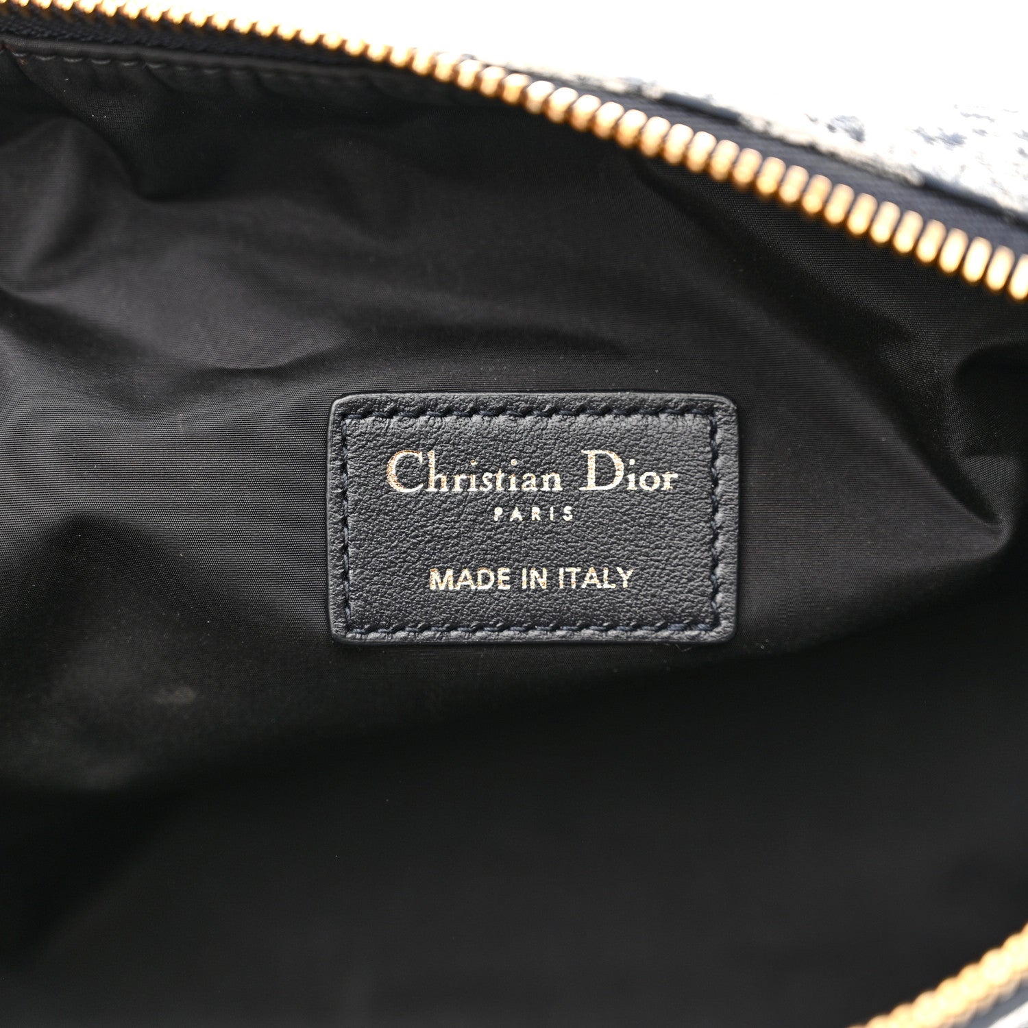 Christian Dior Technical Fabric Toile De Jouy DiorTravel Nomad Pouch Blue 6 of 10