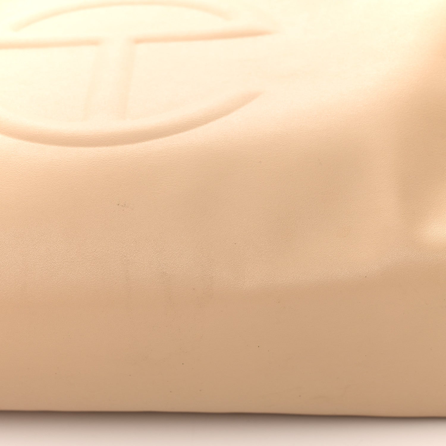 Telfar Vegan Leather Medium Shopping Bag Cream 15 of 15