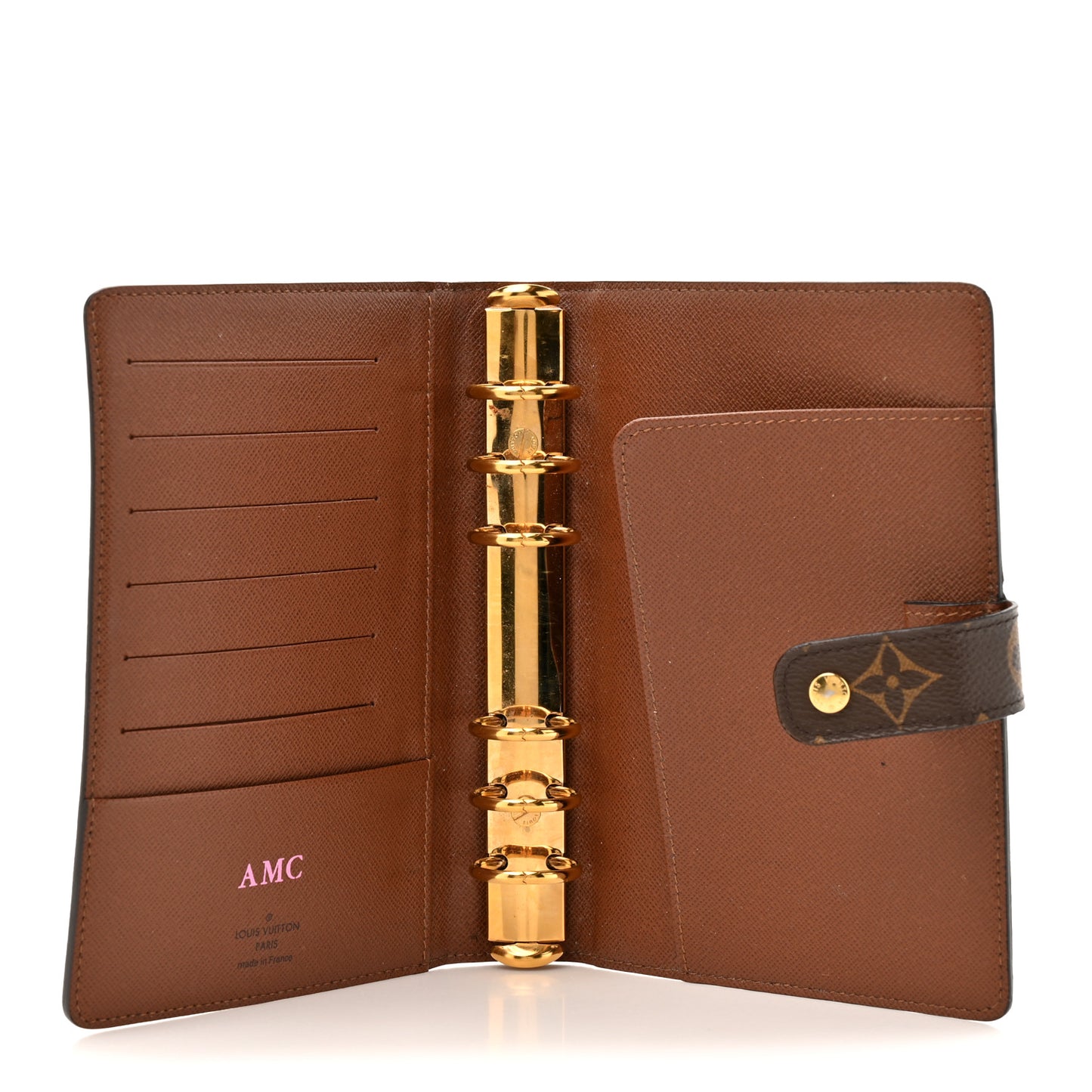 Monogram Medium Ring Agenda Cover