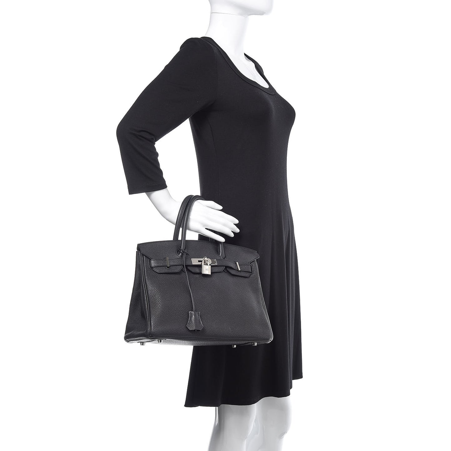 Togo Birkin 30 Black