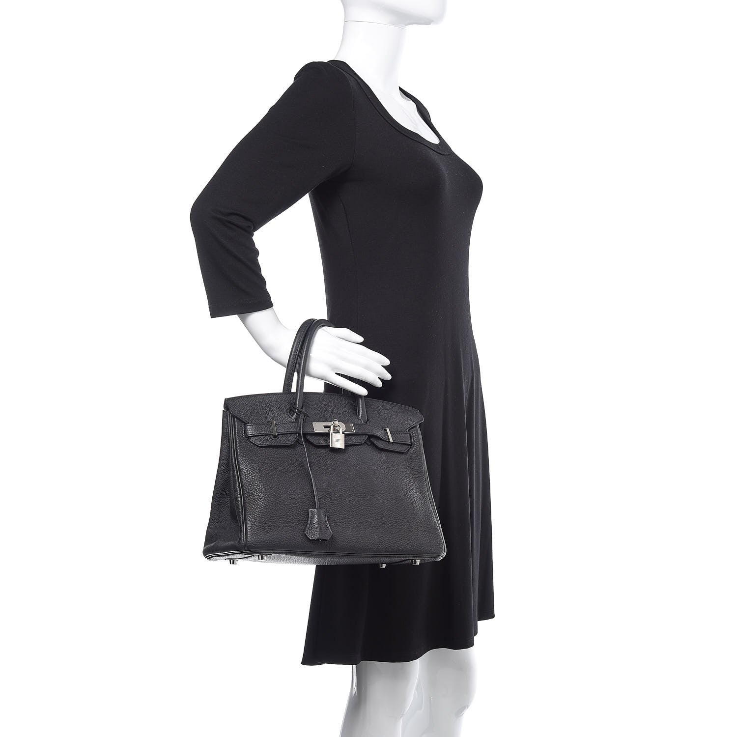 Hermes Togo Birkin 30 Black 2 of 35
