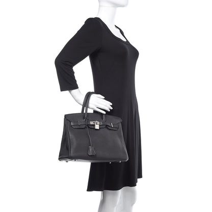Hermes Togo Birkin 30 Black 2 of 35
