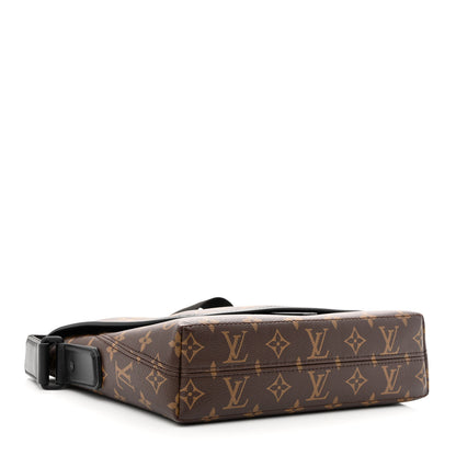 Louis Vuitton Monogram Macassar Magnetic Messenger 4 of 9