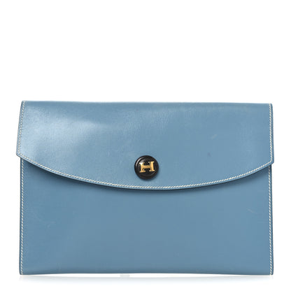 Hermes Box Pochette Bleu Jean 1 of 10
