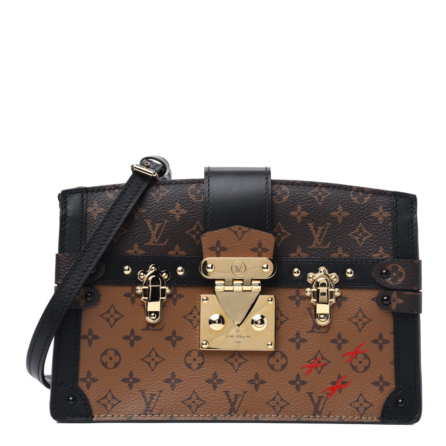 Louis Vuitton Reverse Monogram Trunk Clutch 1 of 4