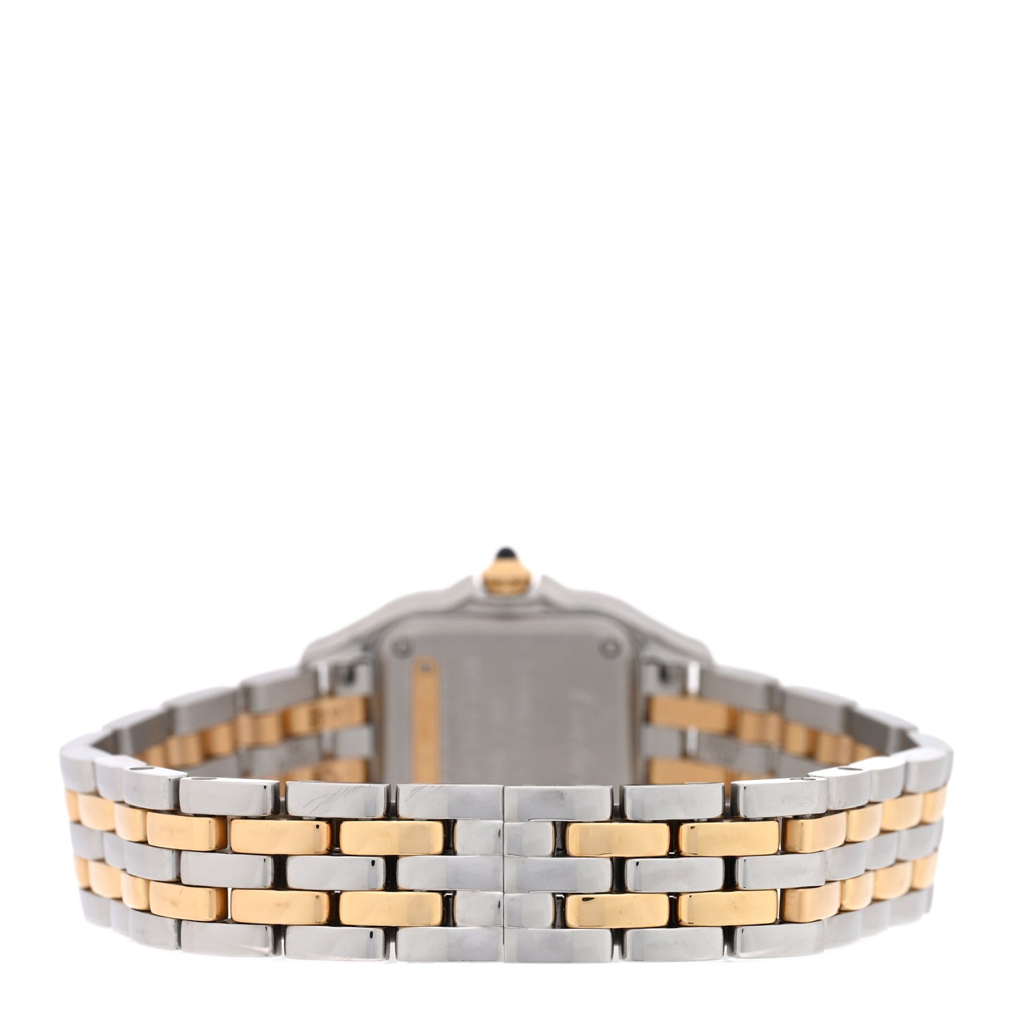 Stainless Steel 18K Yellow Gold 22mm Panthere Quartz Watch