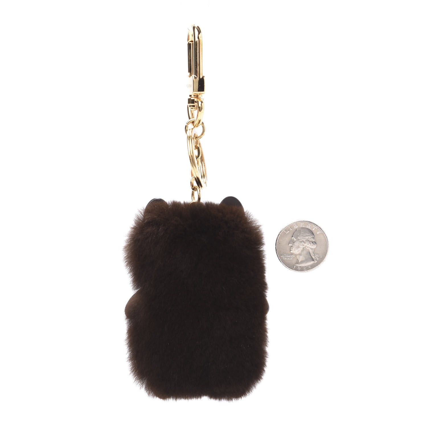 Louis Vuitton Wild Fur Monogram Eye-Trunk Bear Bag Charm 2 of 4