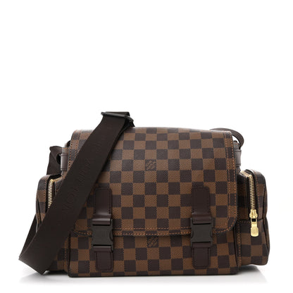Louis Vuitton Damier Ebene Reporter Melville 1 of 9