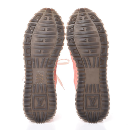 Louis Vuitton Nubuck Suede Run Away Sneakers 37.5 Pink 5 of 8