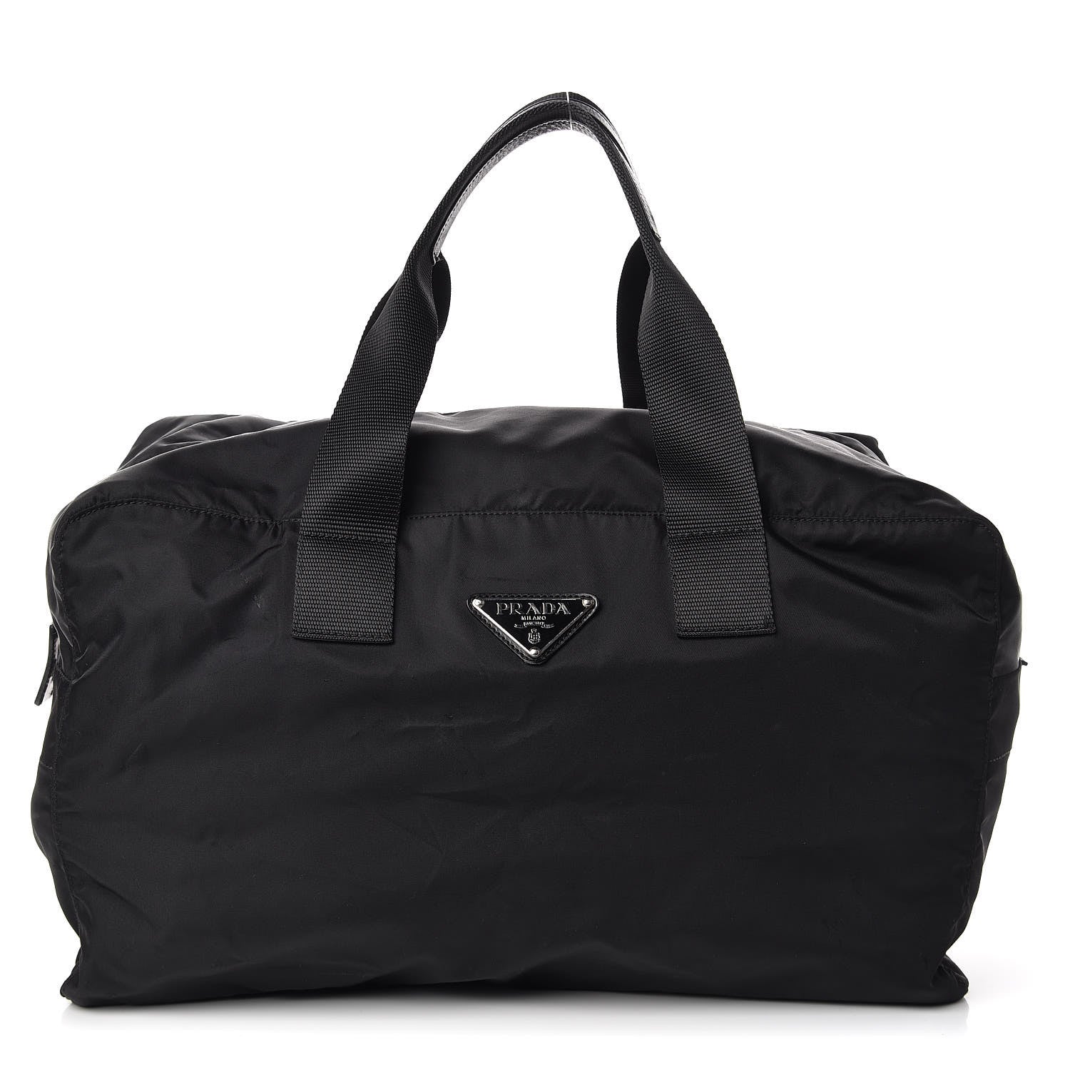 Prada Tessuto Nylon Weekender Black 1 of 13