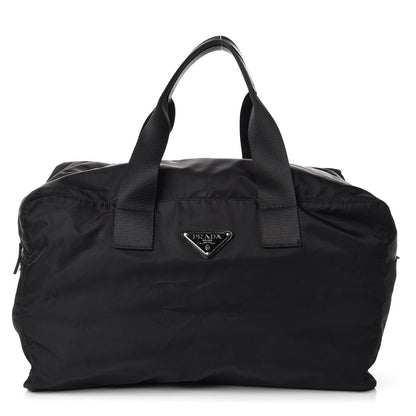 Prada Tessuto Nylon Weekender Black 1 of 13