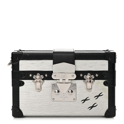 Louis Vuitton Epi Petite Malle Silver 1 of 19