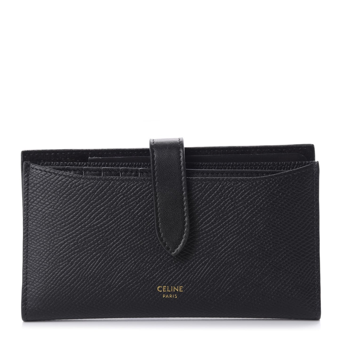 Grained Calfskin XS/S iPhone Folio Black