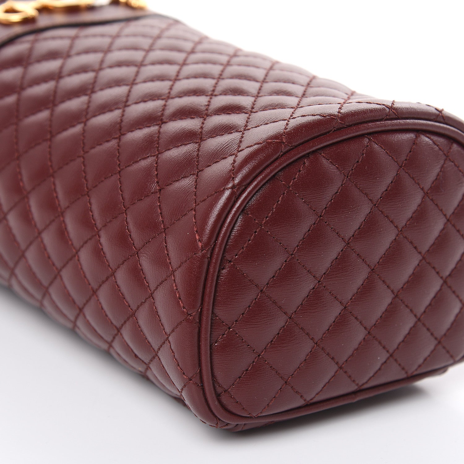 Gucci Calfskin Trapuntata Zumi Belt Bag Vintage Bordeaux 8 of 10