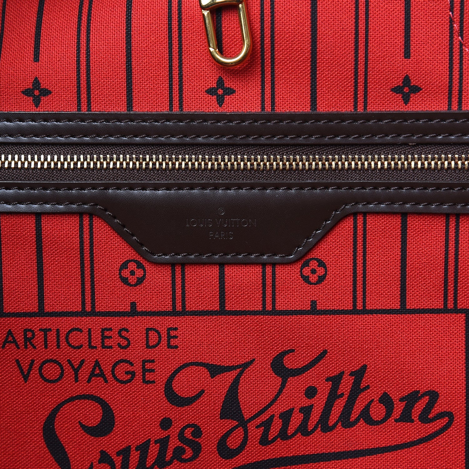 Louis Vuitton Damier Ebene Neverfull GM 6 of 16